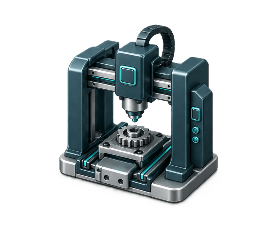 Symbolisches Bild für technische Projektlagen im Maschinen- und Anlagenbau.